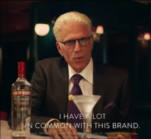 Ted Danson Vodka Ad